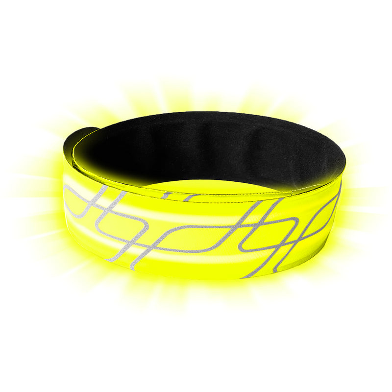Amphipod Full-Viz Reflective LED USB Slap Band
