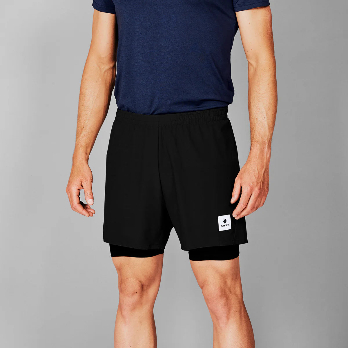 SAYSKY 2 in 1 Pace Shorts 5" Men