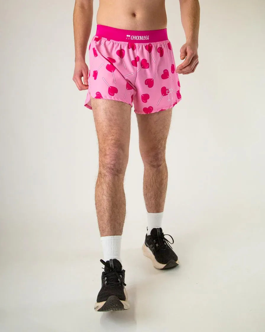 ChickNLegs Men's 4in Half Split Shorts
