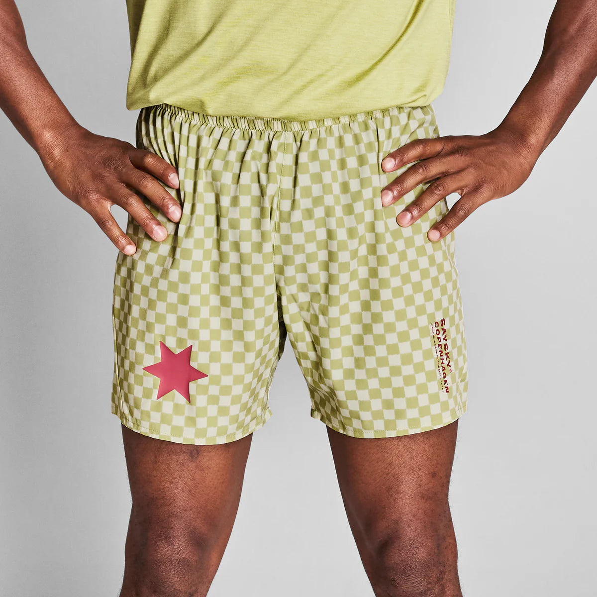 SAYSKY Checker Pace Shorts 5"