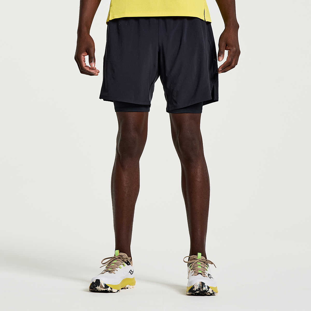 Saucony Outpace 7" 2-in-1 Shorts Men