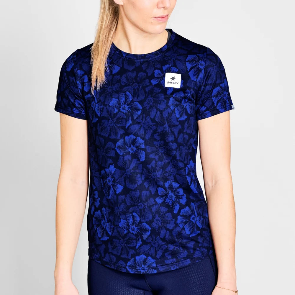 SaySky Flower Combat T-Shirt Women