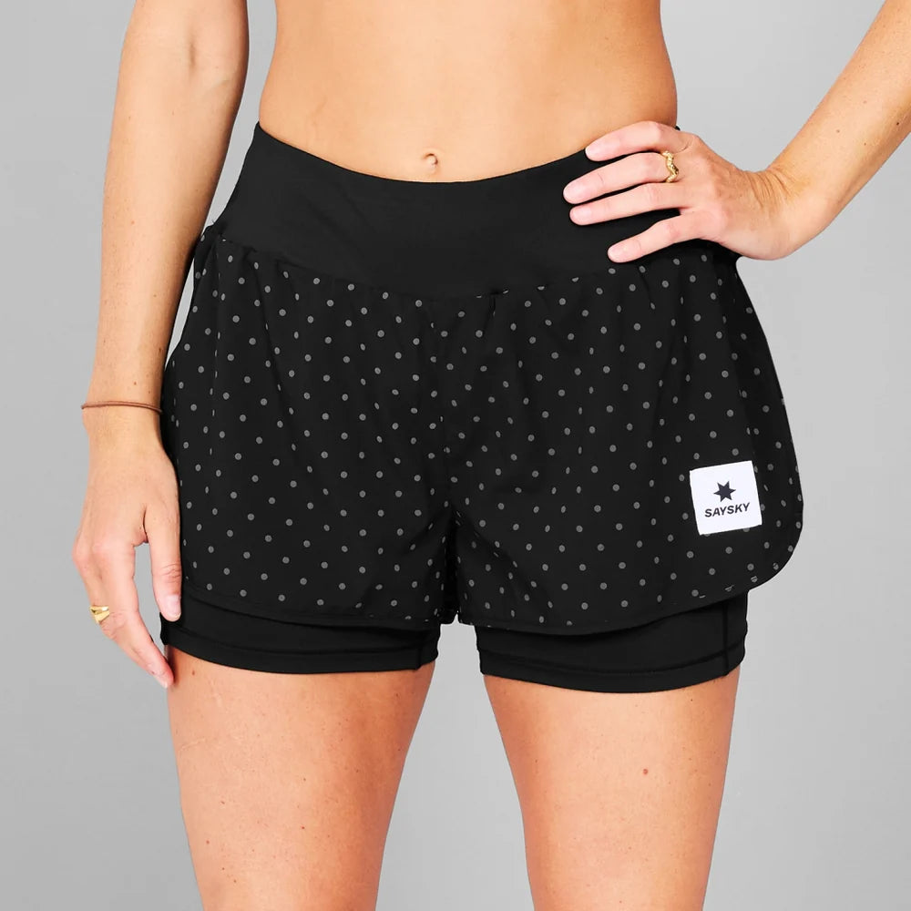 SAYSKY Pace 2 in 1 Pace Shorts 3" Women