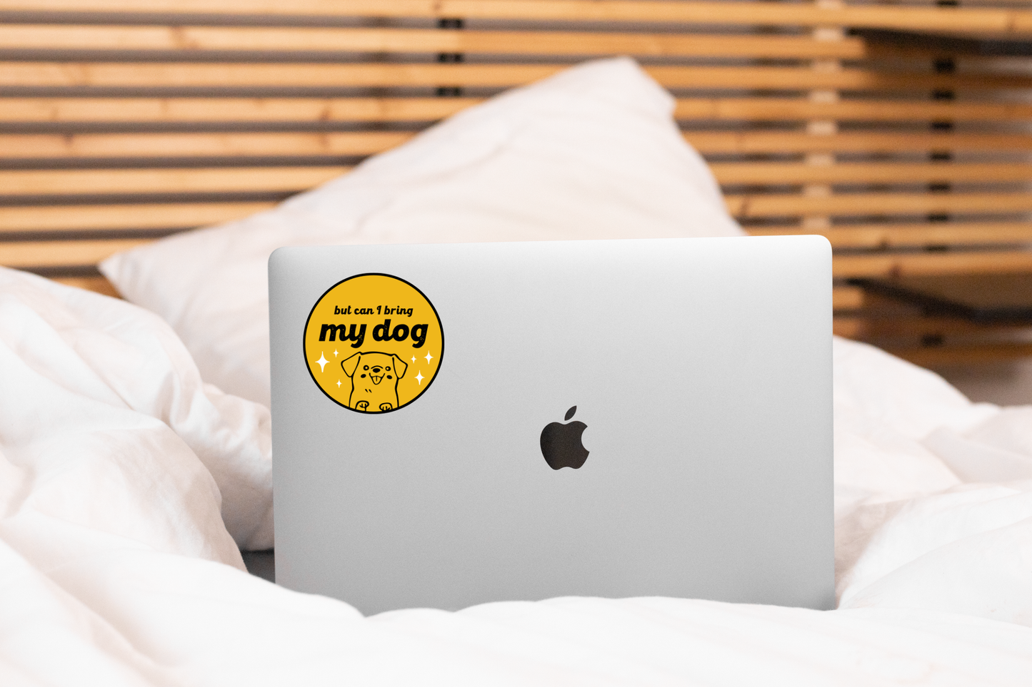 But Can I Bring My Dog Sticker - puppy, animal, pet, lover