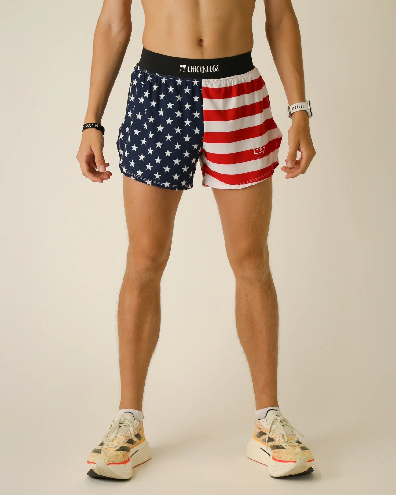 ChickNLegs Men's 4in Half Split Shorts