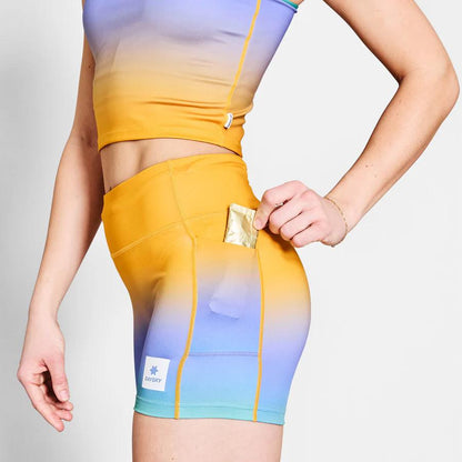 _SaySky Drip Dye Combat + Short Tights 4" Women