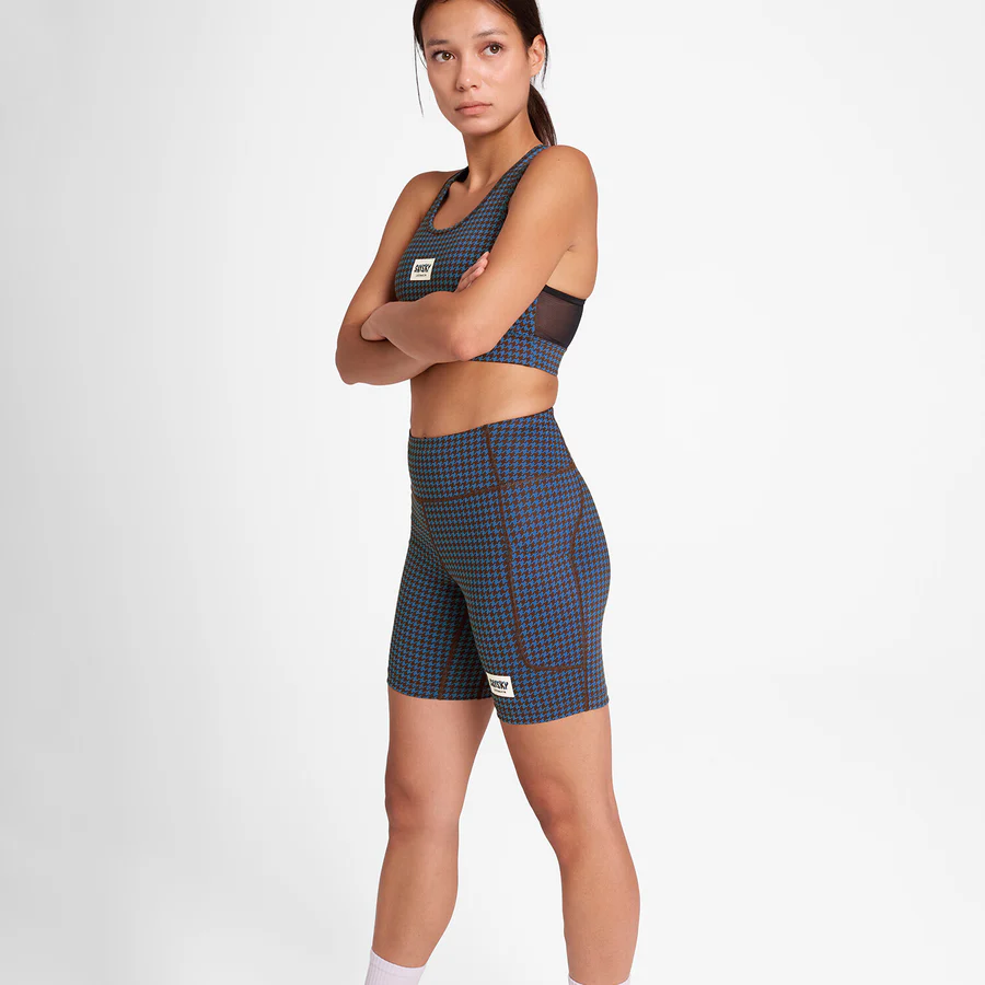 _SaySky Houndstooth Combat + Short Tights 7" Women