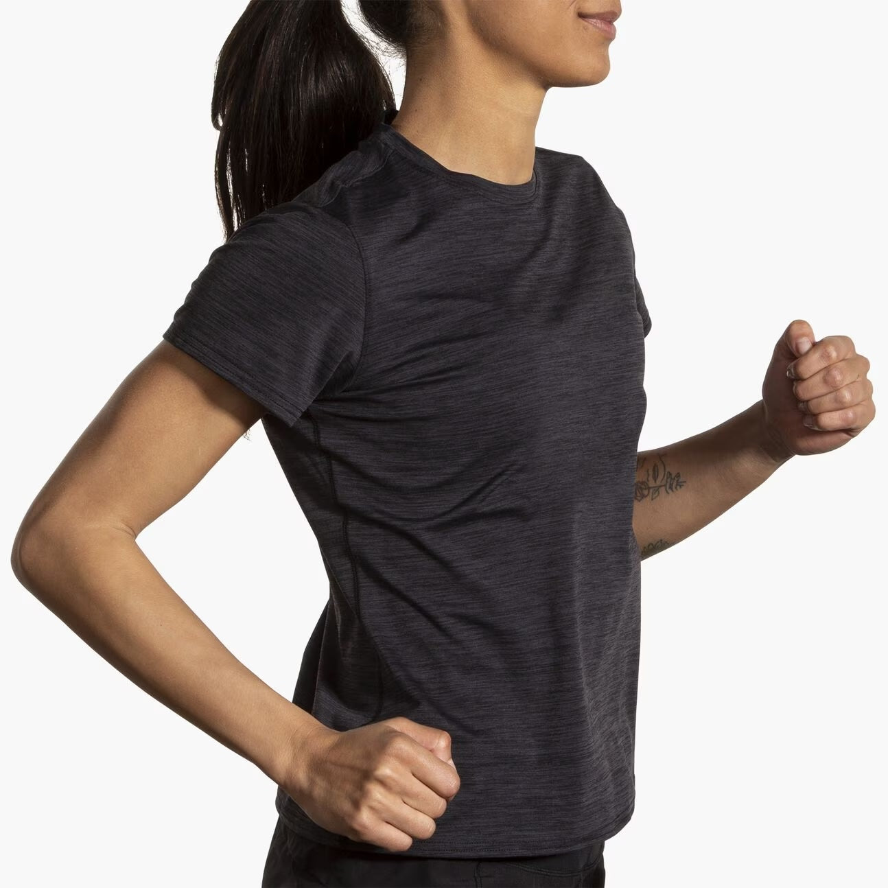 Brooks Women Luxe Short Sleeve Tee