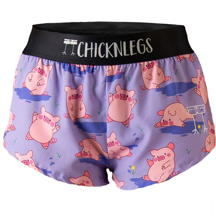 _CHICKNLEGS Women's 1.5 Split Shorts