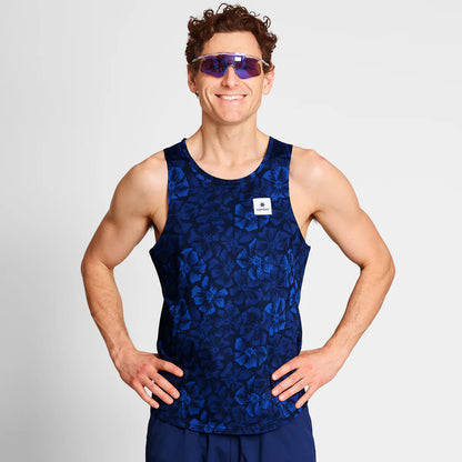 SaySky Flower Combat Singlet Men