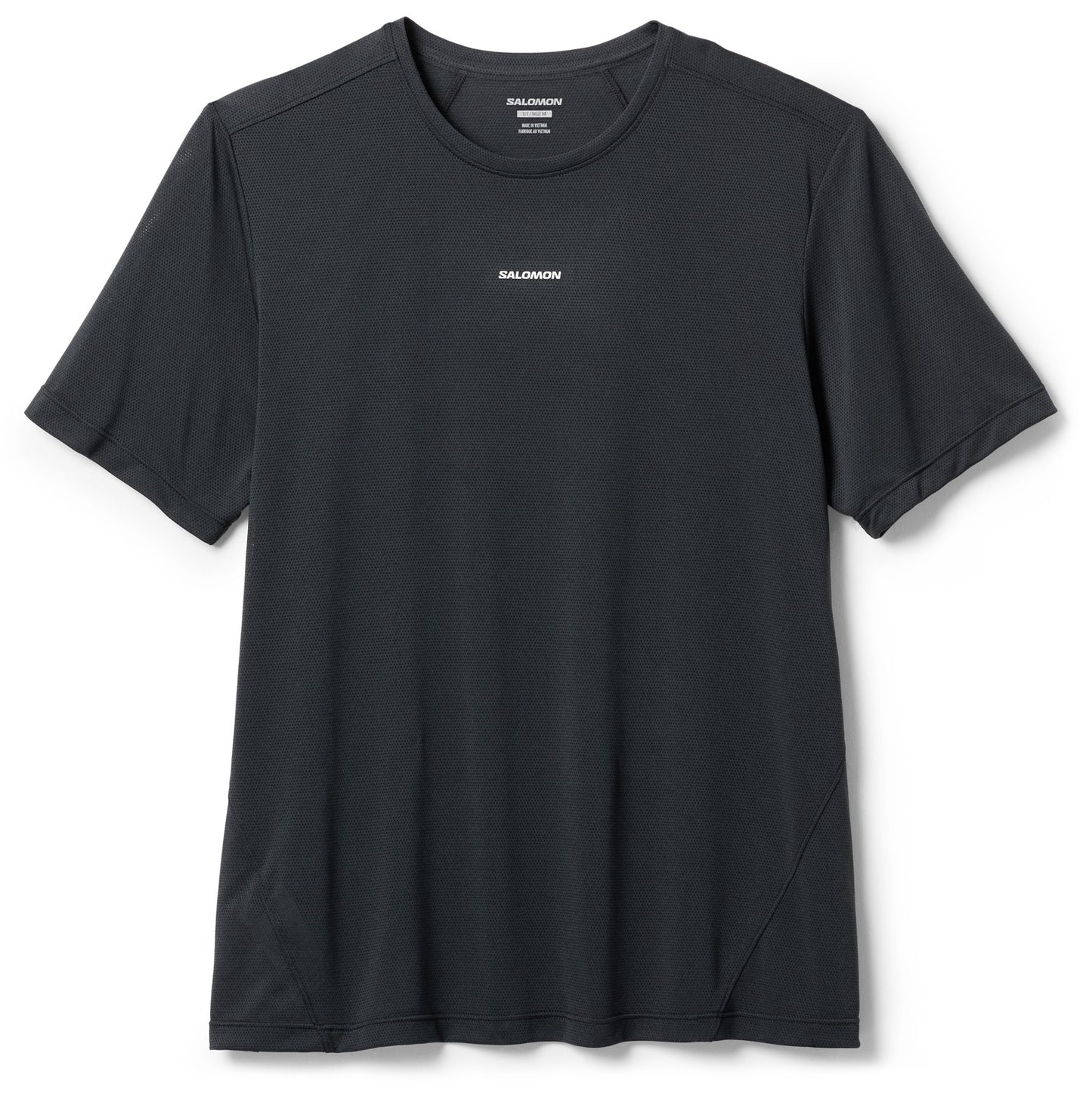 _Salomon SHKout Core Deep Black Short Sleeve Tee Women