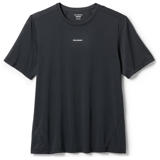 _Salomon SHKout Core Deep Black Short Sleeve Tee Women