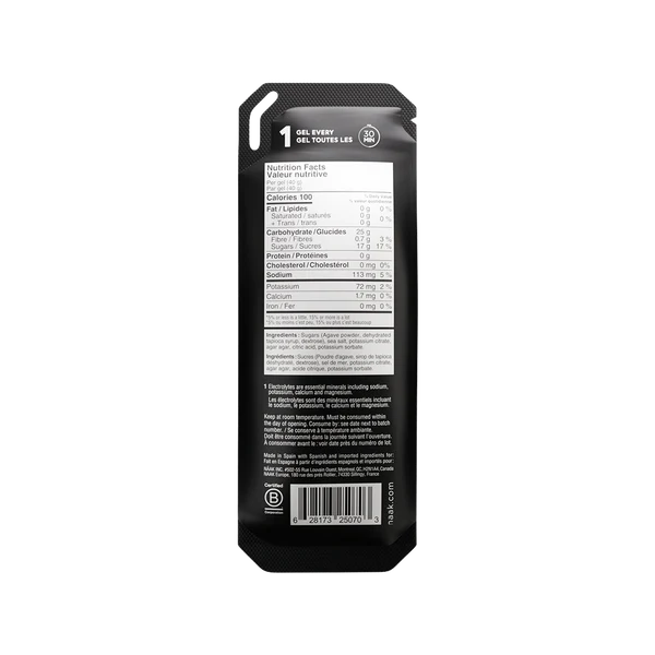 naak Boost Energy Gel